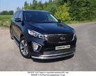 Защита передняя (труба 60,3 мм) Kia Sorento (2015-2018)	 