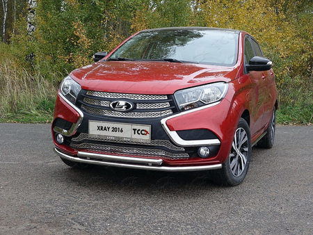 Решетка радиатора нижняя (лист) Lada X-Ray (2016-2025) LADXRAY16-11