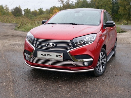 Решетка радиатора нижняя 12 мм Lada X-Ray (2016-2025) LADXRAY16-12