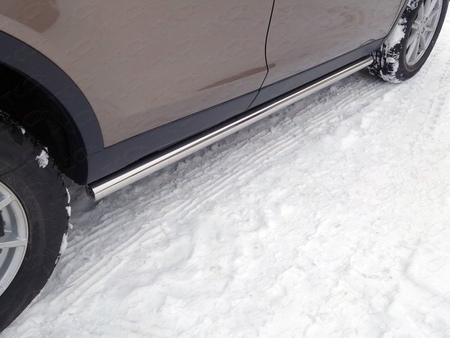 Пороги труба 60,3 мм Discovery Sport (2015-2019) LRDISSPOR15-04