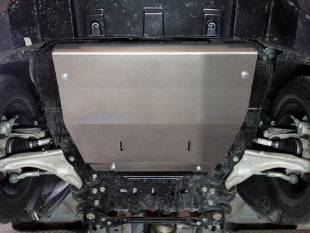 Защита картера и КПП (алюминий) ТСС Land Rover Discovery Sport (2015-2019) ZKTCC00164