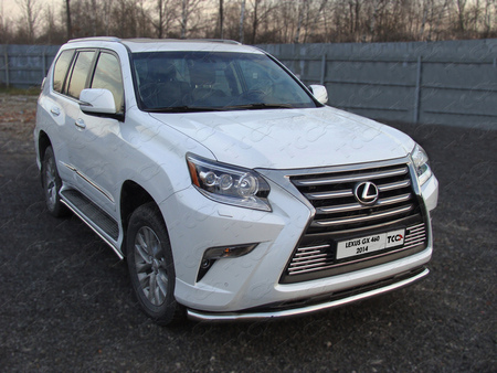 Защита передняя нижняя 60,3 мм Lexus GX 460 (2014-2019)	  LEXGX46014-02