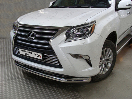 Защита передняя нижняя 76,1 мм Lexus GX 460 (2014-2019)	  LEXGX46014-04