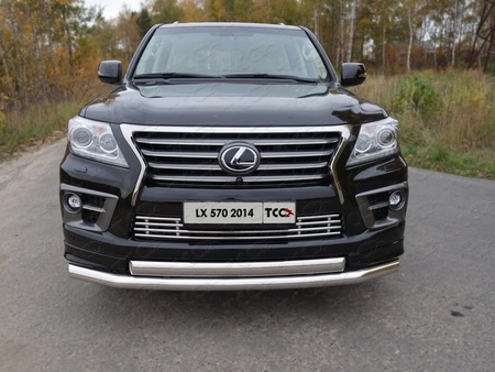 Решетка радиатора (2016 мм) Lexus LX 570 Sport (2014-2015) LEXLX570SP14-07