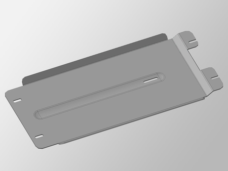 Защита КПП (алюминий) ТСС Lexus LX 570 (2008-2019) ZKTCC00036