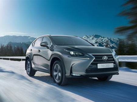 Пороги c площадкой 75х42 мм Lexus NX 200 (2014-2017) LEXNX20014-26