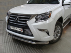 Защита передняя нижняя 76,1 мм Lexus GX 460 (2014-2019)	 