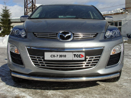 Защита передняя нижняя 60,3 мм Mazda CX-7 (2009-2013)	  MAZCX710-01