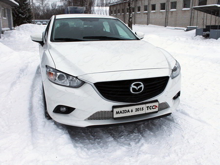 Решётка радиатора (лист) Mazda 6 (2015-2018) MAZ615-01