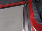 Пороги с площадкой (нерж. лист) 60,3 мм Mazda CX-9 (2017-2026)