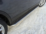 Пороги с площадкой 42,4 мм Mazda CX-9 (2013-2019)