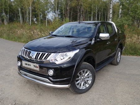 Защита передняя нижняя 76,1 мм Mitsubishi L200 (2015-2019) MITL20015-04