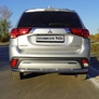 Защита заднего бампера 60,3 мм Mitsubishi Outlander (2018-2023)