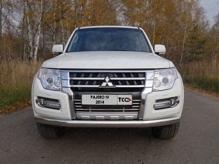 Решетка радиатора (2016 мм) Mitsubishi Pajero (2014-2024) MITPAJ414-04