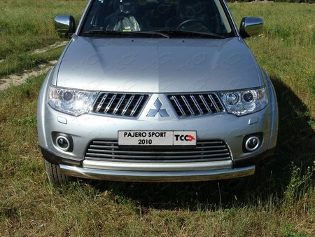 Решётка радиатора (2016 мм) Mitsubishi Pajero Sport (2008-2013) MITPASPOR10-04