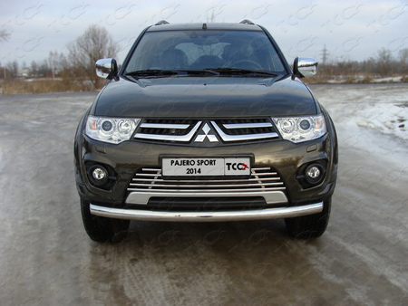 Решётка радиатора (2016 мм) Mitsubishi Pajero Sport (2013-2015) MITPASPOR14-04