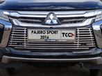 Решетка радиатора (2012 мм) (с парктроником) Mitsubishi Pajero Sport (2016-2021)