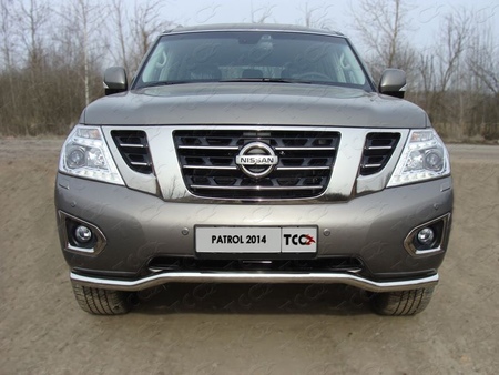 Защита передняя (кенгурин) 60,3 мм Nissan Patrol (2014-2020) NISPATR14-03