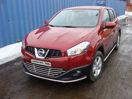 Защита передняя нижняя 42,4 мм Nissan Qashqai (2010-2019) NISQASH10-01