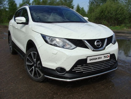 Защита передняя нижняя 42,4 мм Nissan Qashqai (2014-2019) NISQASH14-01