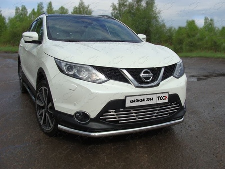 Защита передняя нижняя 60,3 мм Nissan Qashqai (2014-2019) NISQASH14-02