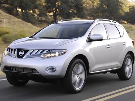 Пороги с площадкой (нерж. лист) 75х42 мм Nissan Murano (2009-2019) NISMUR09-10