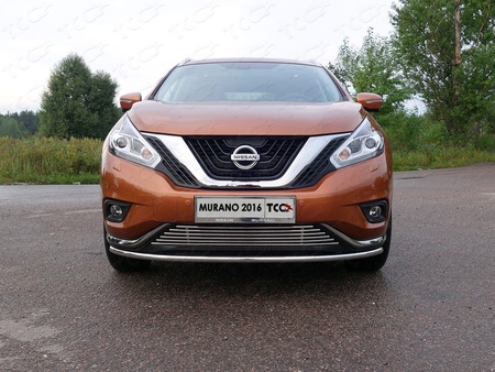Защита передняя нижняя 42,4 мм Nissan Murano (2016-2023) NISMUR16-06