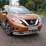 Защита передняя нижняя двойная 60,3/42,4 мм Nissan Murano (2016-2023)