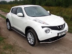 Защита передняя нижняя 42,4 мм Nissan Juke (2012-2019)