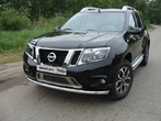 Защита передняя нижняя 60,3 мм Nissan Terrano (2014-2023)