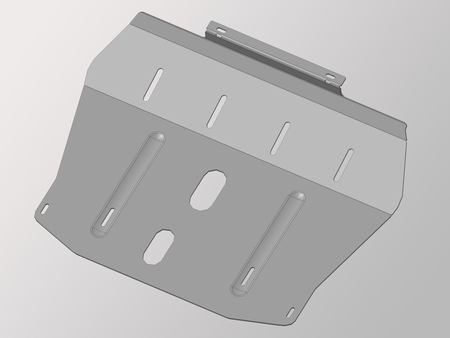 Защита картера и КПП (алюминий) ТСС Opel Mokka (2012-2015) ZKTCC00064