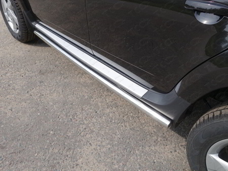 Пороги труба 60,3 мм Renault Duster (2015-2020) RENDUST15-11
