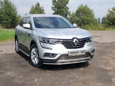 Защита передняя нижняя 42,4 мм Renault Koleos (2017-2023) RENKOL17-39