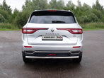 Защита заднего бампера 60,3 мм Renault Koleos (2017-2023)