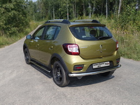 Защита заднего бампера 60,3 мм Renault Sandero Stepway (2014-2019) RENSANST15-13