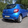 Защита заднего бампера верхняя 42,4 мм Renault Sandero (2014-2019)