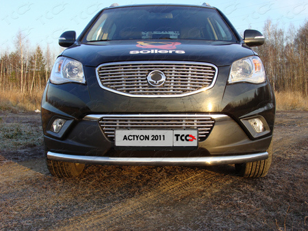 Защита передняя нижняя 60,3 мм SSangYong Actyon (2011-2019) SSANACT11-08