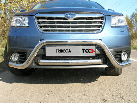 Защита передняя (кенгурин) 60,3 мм Subaru Tribeca (2007-2014) SUBTRIB-01