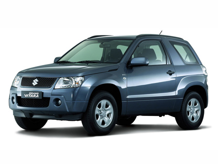 Пороги c площадкой 75х42 мм Suzuki Grand Vitara (2005-2012) SUZGV5D12-15