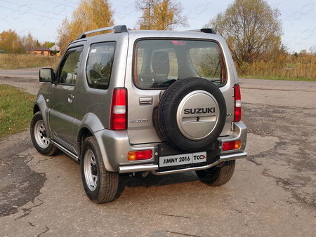 Защита заднего бампера 42,4/60,3 мм Suzuki Jimny (2012-2019) SUZJIM16-29