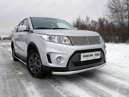 Защита передняя нижняя 60,3 мм Suzuki Vitara  (2015-2024) SUZVIT15-02