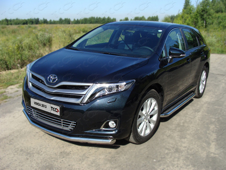 Защита передняя нижняя 60,3 мм Toyota Venza (2013-2016) TOYVEN13-02