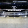 Накладка на задний бампер (лист) Toyota Land Cruiser 200 EXECUTIVE (2016-2019)