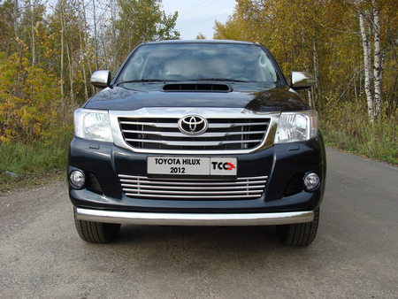 Решетка радиатора 16 мм Toyota Hilux (2011-2015) TOYHILUX12-08