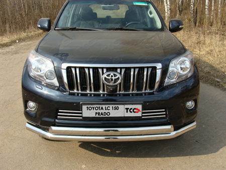 Решётка радиатора 16 мм Toyota Land Cruiser Prado 150 (2009-2013) TOYLCPR150-05