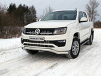 Защита передняя нижняя (кенгурин) 76,1 мм Volkswagen Amarok (2016-2023)