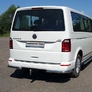 Защита заднего бампера (уголки) 60,3 мм Volkswagen Caravelle (2017-2020)