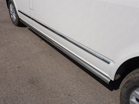 Пороги труба 60,3 мм Volkswagen Multivan (2015-2020) VWMULT15LONG-32