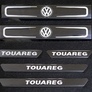 Накладки на пороги внутренние и внешние (зеркальные с надписью) Volkswagen Touareg R-Line (2014-2018)