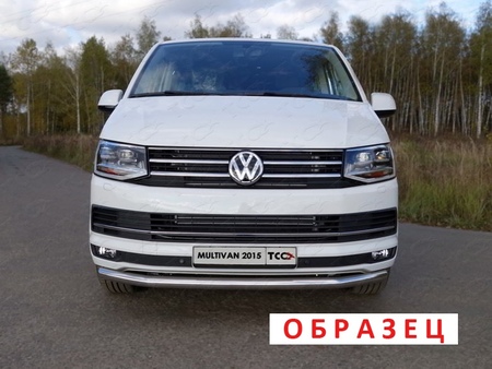 Защита переднего бампера 60,3 мм Volkswagen  Transporter (2017-2020) VWTRANS17-02